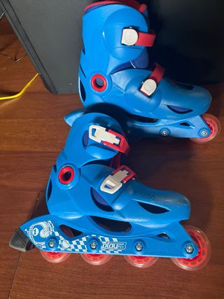Patines Oxelo Talla 32-34 Azul