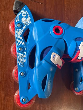 Patines Oxelo Talla 32-34 Azul
