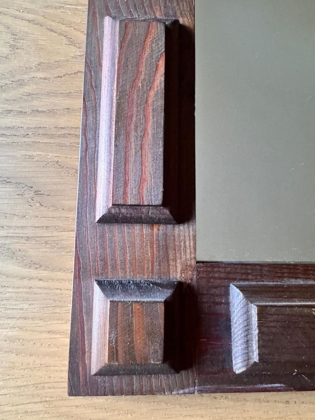 Espejo Castellano Madera, 49 x 74 cm