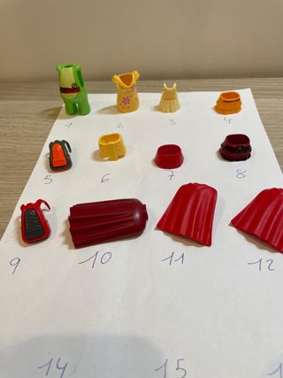 Piezas Playmobil sueltas