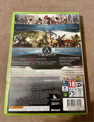 Assassin's Creed La Hermandad Edición Especial Xbo
