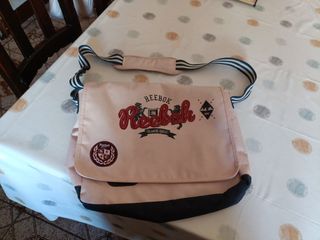 Mochila bandolera Reebok rosa