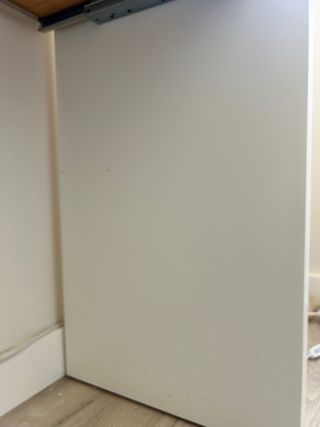 Tocador Ikea Malm Blanco con Cristal
