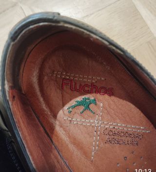 Zapatos Fluchos Negros Vestir Hombre