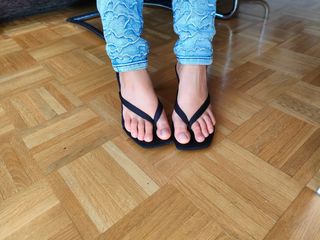 Sandalias tacón mujer negras
