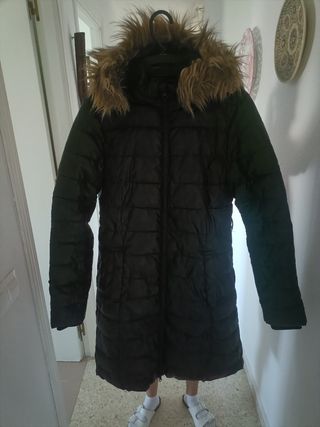 Chaqueta acolchada mujer con capucha