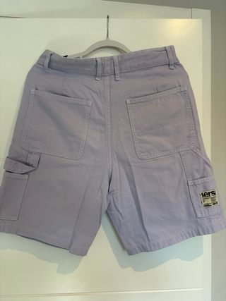 Pantalones cortos Bershka morados