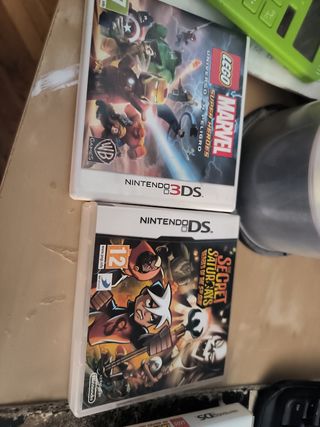 Lote  juegos Nintendo DS + 1 juego 3DS