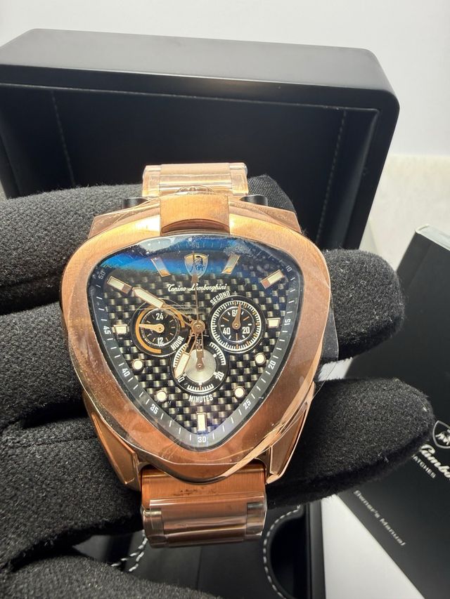 Reloj Lamborghini Spyder Bullhead Chronograph Oro