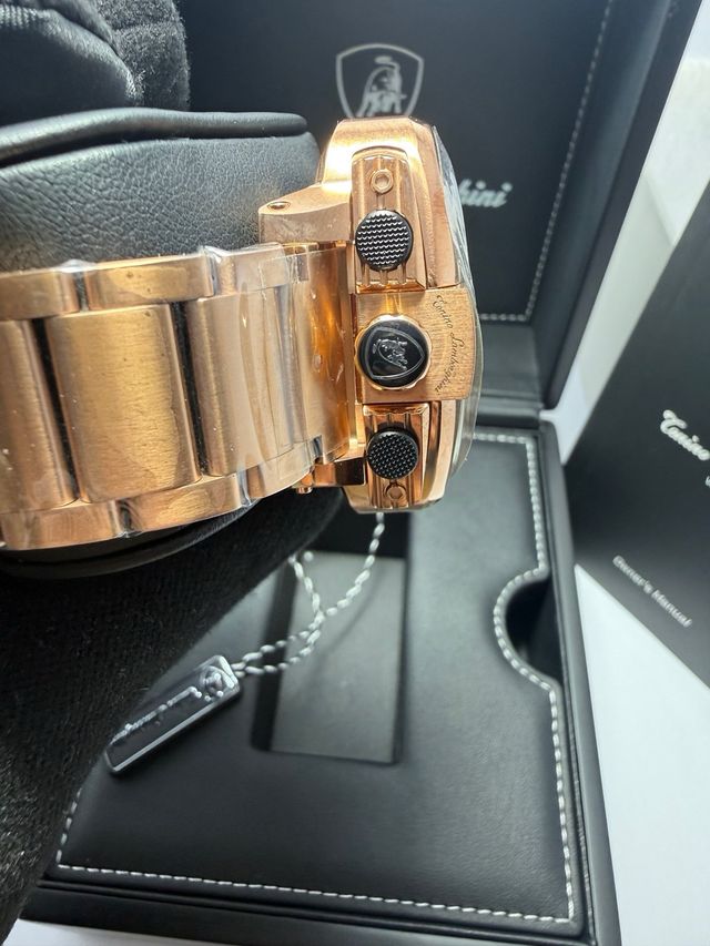 Reloj Lamborghini Spyder Bullhead Chronograph Oro