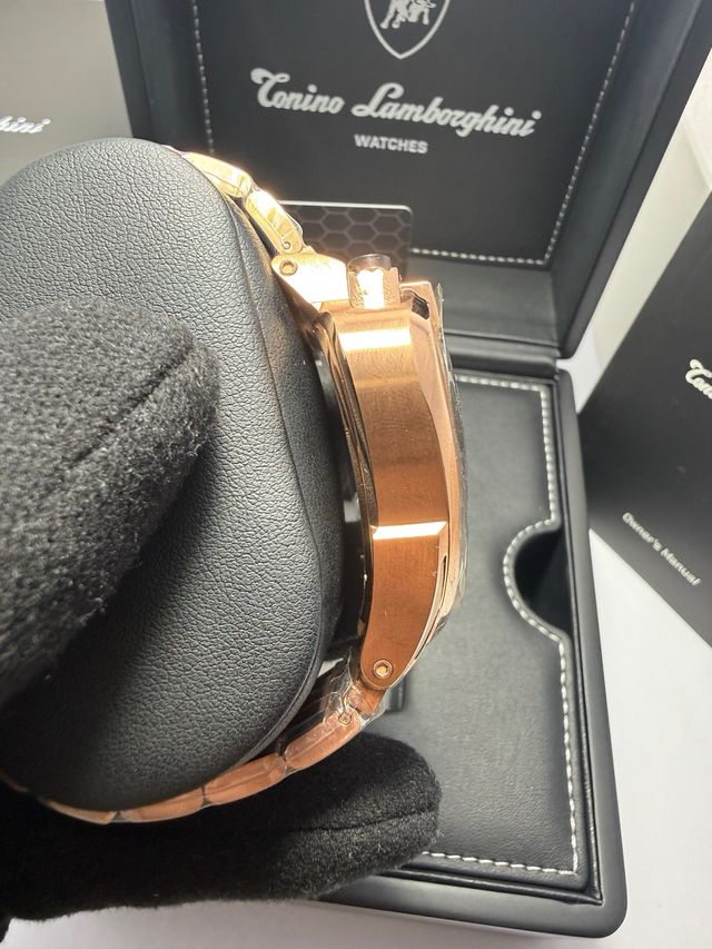 Reloj Lamborghini Spyder Bullhead Chronograph Oro