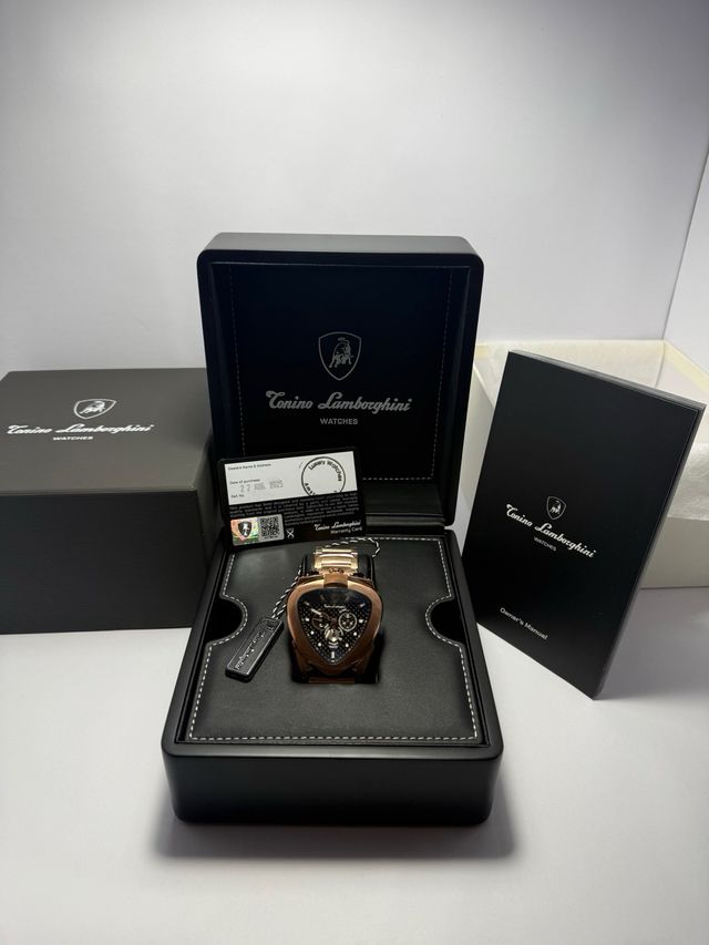 Reloj Lamborghini Spyder Bullhead Chronograph Oro