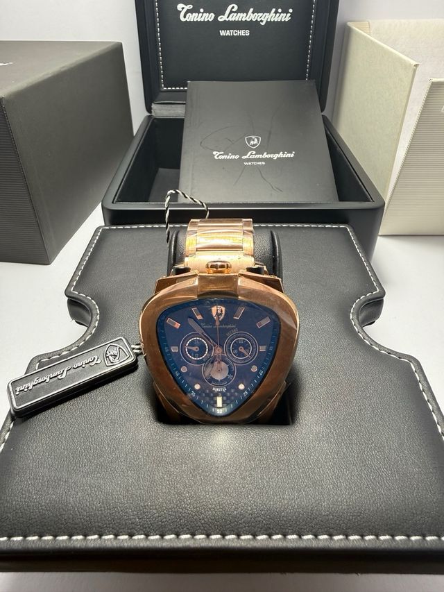 Reloj Lamborghini Spyder Bullhead Chronograph Oro
