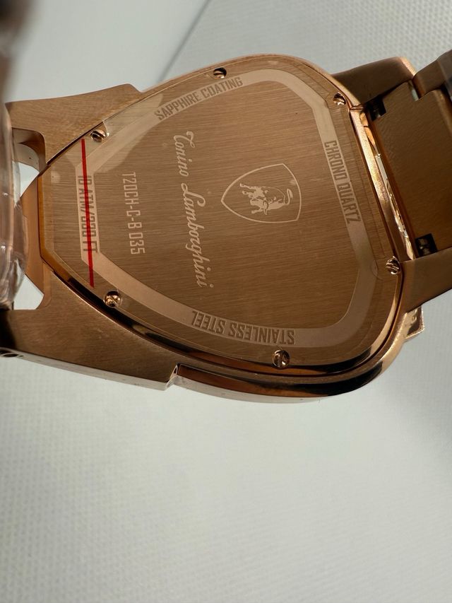 Reloj Lamborghini Spyder Bullhead Chronograph Oro