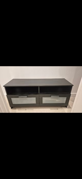 Mueble TV BRIMNES Negro IKEA