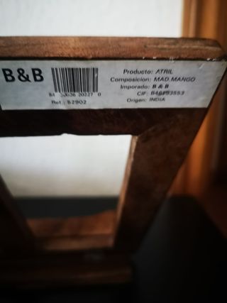 Atril madera mango regulable