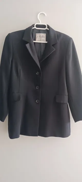 Blazer Jean Louis Scherrer Negro Mujer