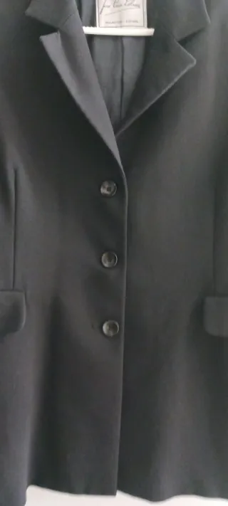 Blazer Jean Louis Scherrer Negro Mujer