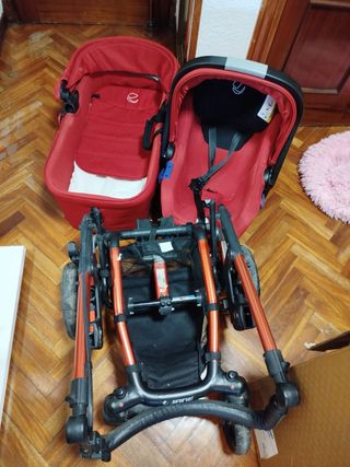 Carrito bebé Jane con capazo y silla