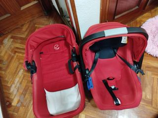 Carrito bebé Jane con capazo y silla