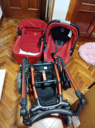 Carrito bebé Jane con capazo y silla