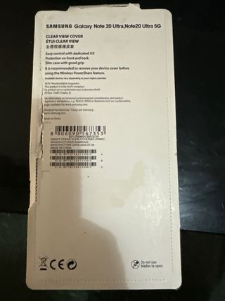 Funda Samsung Galaxy Note20 Ultra Clear View