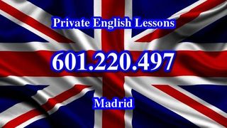 INGLÉS: CLASES PARTICULARES. 601220497.