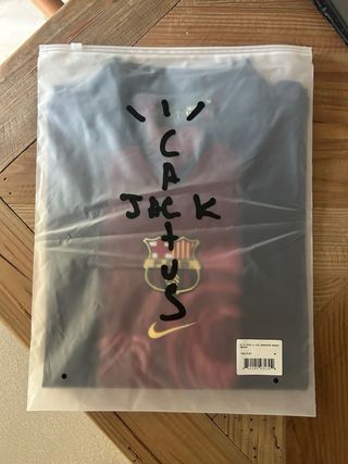 Camiseta retro FC Barcelona x Nike x CactusJack