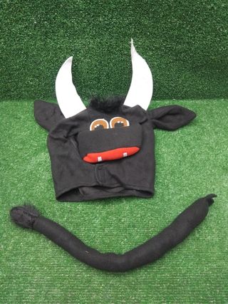 Disfraz Toro Negro Talla Única