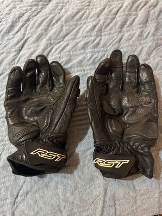 Guantes de moto RST negros