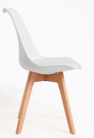 Sedie nordiche bianche (set di 2)