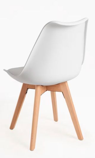 Sedie nordiche bianche (set di 2)