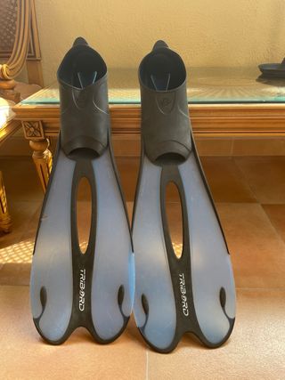 Aletas Snorkel Tribord Caraibes Kit 500