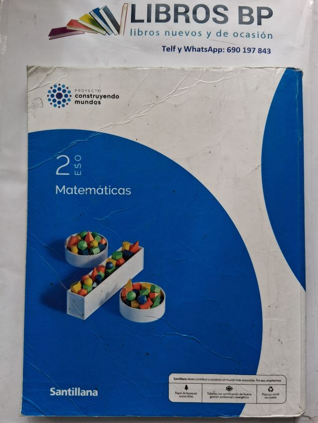 MATEMATICAS 2 ESO CONSTRUYENDO MUNDOS