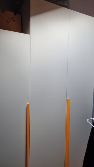 Cameretta letto castello con armadio