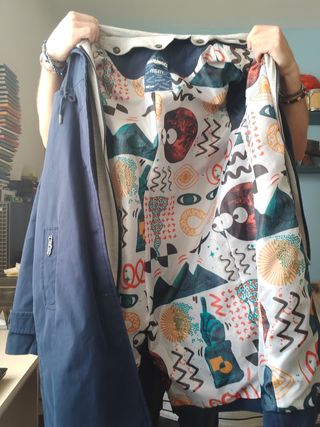 Parka Desigual entretiempo nuevo con etiqueta