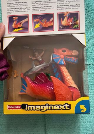 Fisher Price Imaginext Re di Nettuno vintage
