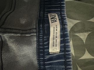 Pantalón corto vaquero Zara azul