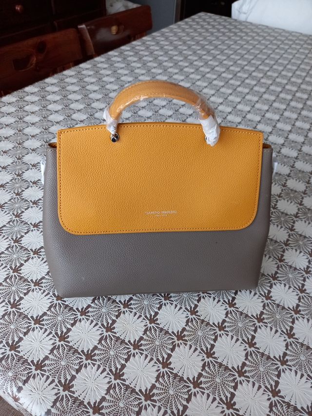 Borsa Campo Marzio Grigio Giallo
