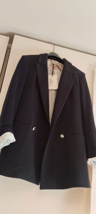 Conjunto blazer y pantalón blanco