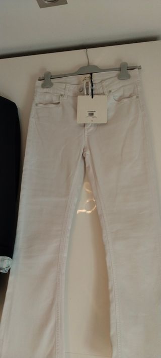 Conjunto blazer y pantalón blanco