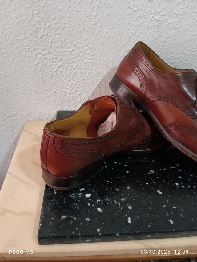 Zapatos de vestir hombre marrones