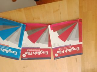 3 libros de inglés A1/A2/A3