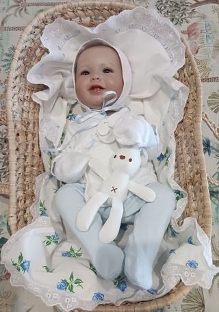 MUÑECO REBORN REALISTA NIÑO 