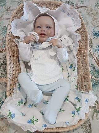 MUÑECO REBORN REALISTA NIÑO 