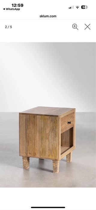 Pack 2 Mesitas de Noche Madera
