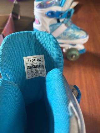 Patines Gonex con 4 Ruedas Talla 32-34