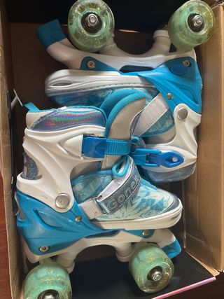 Patines Gonex con 4 Ruedas Talla 32-34
