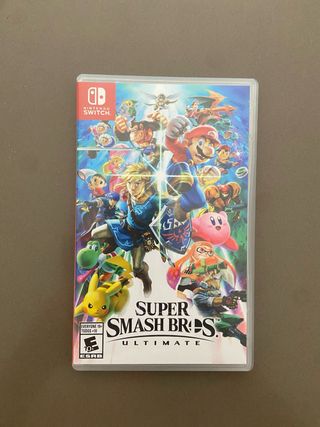 Super Smash Bros Ultimate Nintendo Switch Con caja