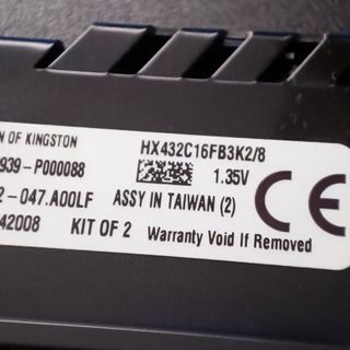 Memoria RAM HyperX FURY DDR4 4GB 3200Mhz